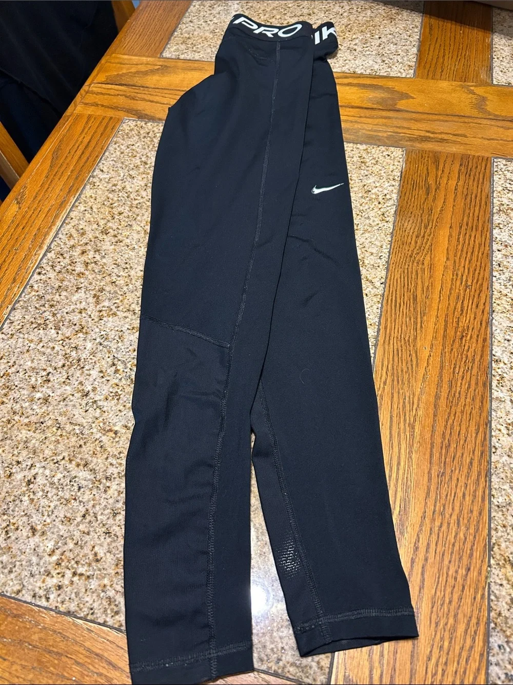 Nike Kids Black Pro Compression Leggings